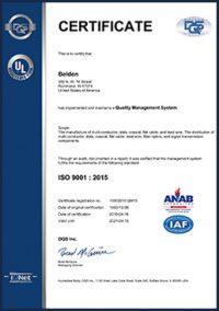 certificado belden